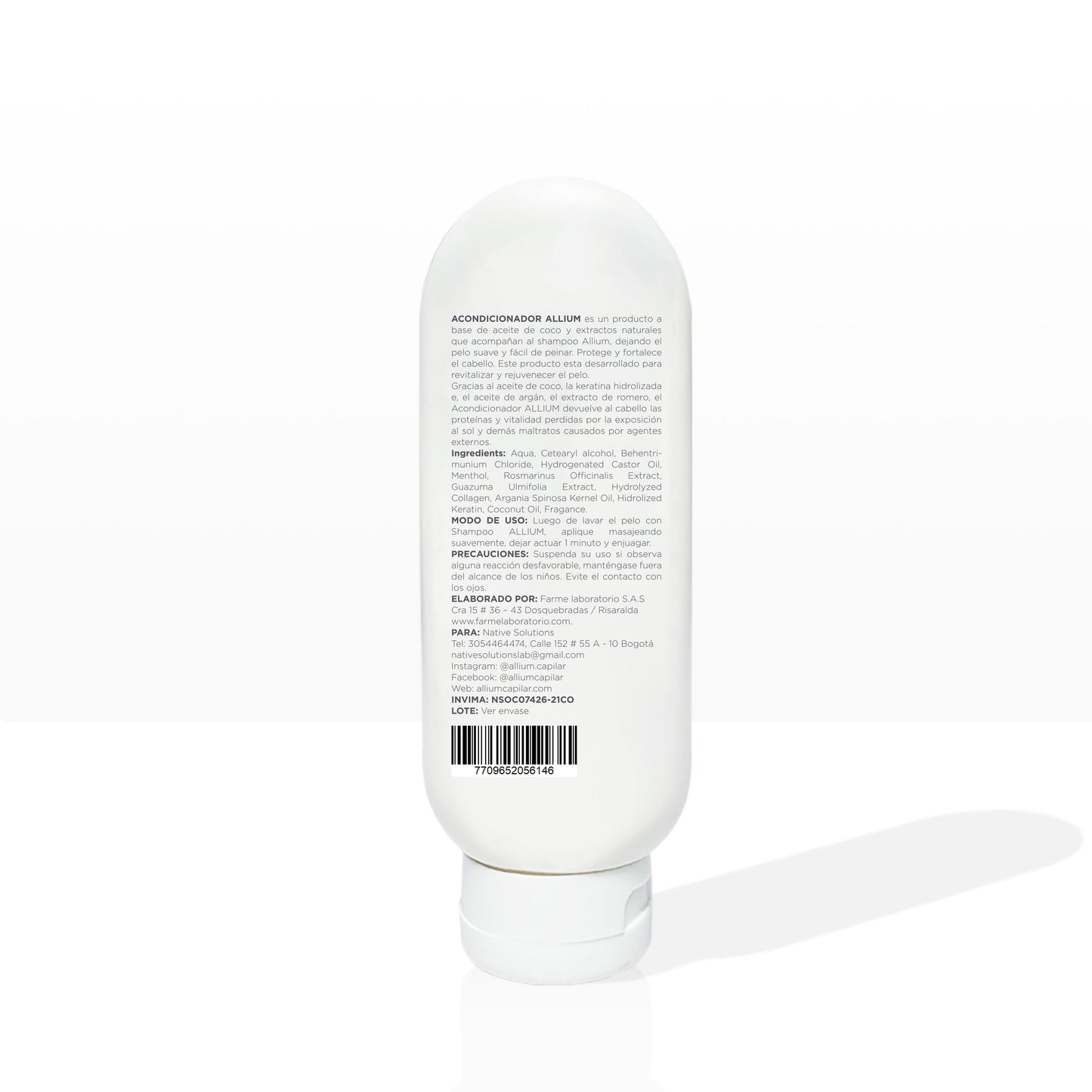 Acondicionador de coco